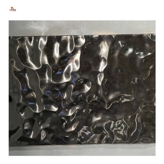 Black Marble Carved For  3D Wall Decor Panels