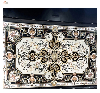 Complex Craftsmanship Waterjet Medallions Pattern Decoration Complex Craftsmanship Waterjet Medallions Pattern Decoration