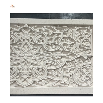 Skilled Carving  Limestone 3D Wall Decor Wall Relief