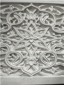 Skilled Carving  Limestone 3D Wall Decor Wall Relief
