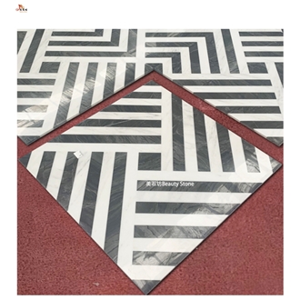 Strip Geometric Shapes Water Jet Marble Pattern Strip Geometric Shapes Water Jet Marble Pattern