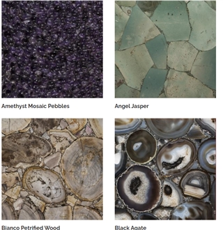 Jewel Stones - Gemstone Semiprecious Stone Slabs Jewel Stones - Gemstone Semiprecious Stone Slabs