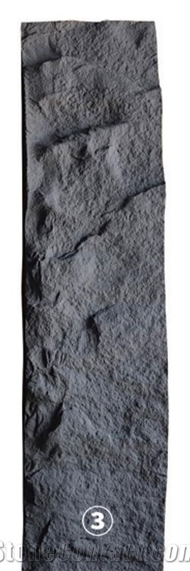 Black Mountain Middle Plate  Polyurethane  Faux Stone Veneer