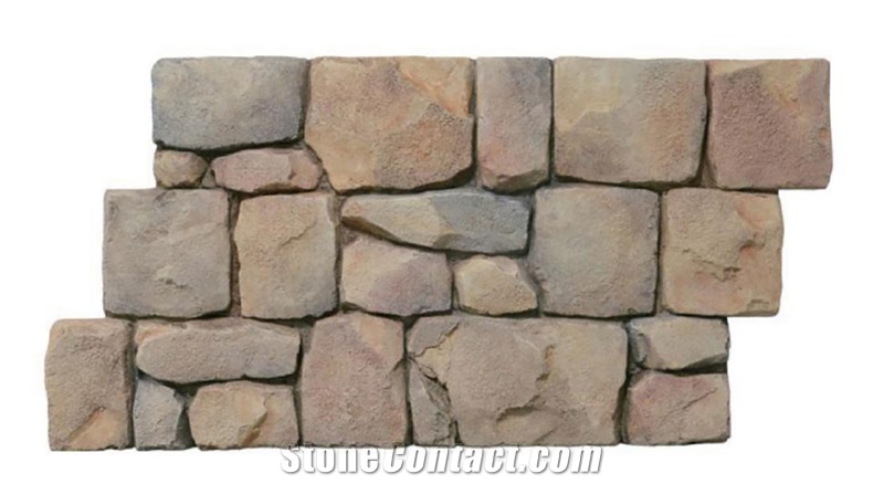 Broken Rock-FPC-8033 Brilliant Yellow  Faux Stone Veneer