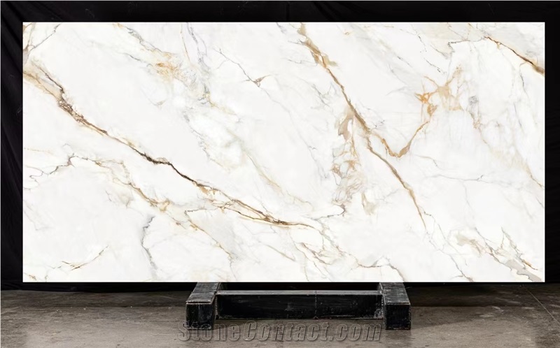 CALACATTA GOLD Printed Quartz Slabs