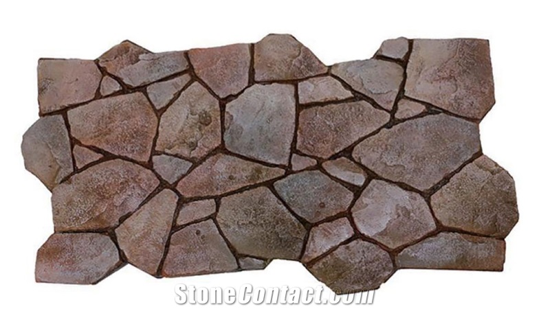 Moire Stone-FPC-8061 Coast Yellow  Faux Stone Veneer
