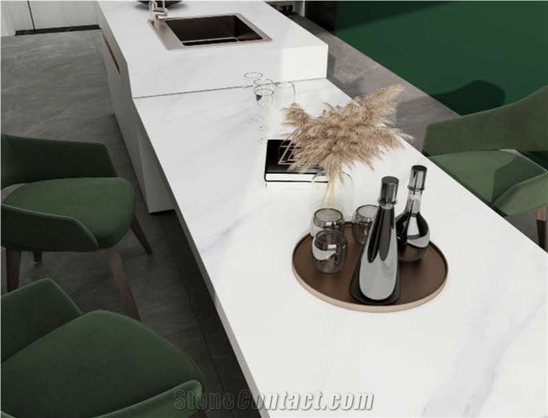 POLISHED BIANCO CARRARA  Sintered Stone Slabs