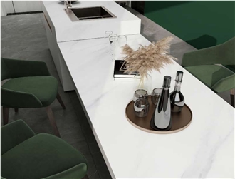 POLISHED BIANCO CARRARA  Sintered Stone Slabs
