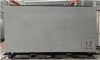 POLISHED LIGHT CEMENT GREY Sintered Stone Slabs POLISHED LIGHT CEMENT GREY Sintered Stone Slabs