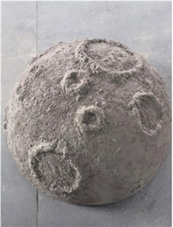 Star Marble  Polyurethane Faux Stone Road Bollards