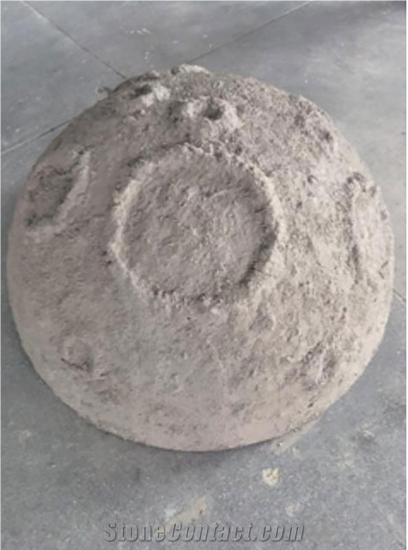 Star Marble  Polyurethane Faux Stone Road Bollards