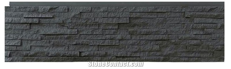 Strip Rock SW-5035(Roman Black) Faux Stone Veneer