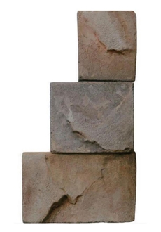Wall Stone-FPC-8011CL Ripe Grapefruit Red Faux Stone Veneer