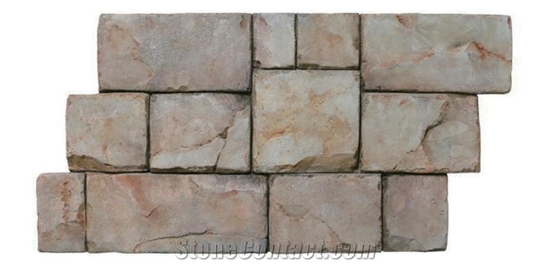 Wall Stone -FPC-8012 Brilliant Yellow  Faux Stone Veneer