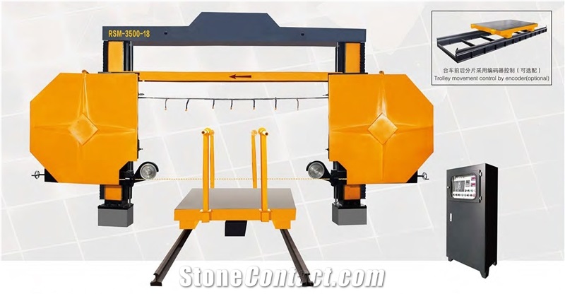 DIAMOND WIRE SAW MACHINE( RSM-3500-18 )