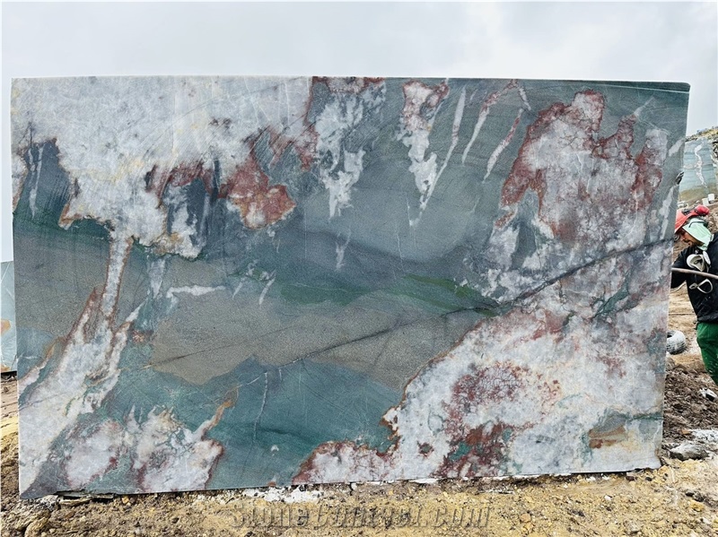 Arturo Blue  Quartzite Blocks