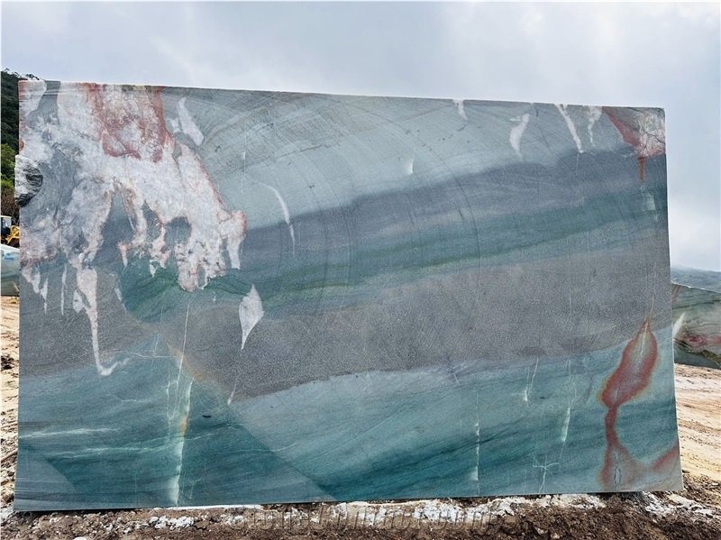 Arturo Blue  Quartzite Blocks