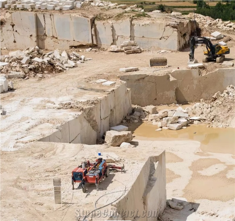 Golden Moca Limestone - Golden Mocha Limestone Quarry