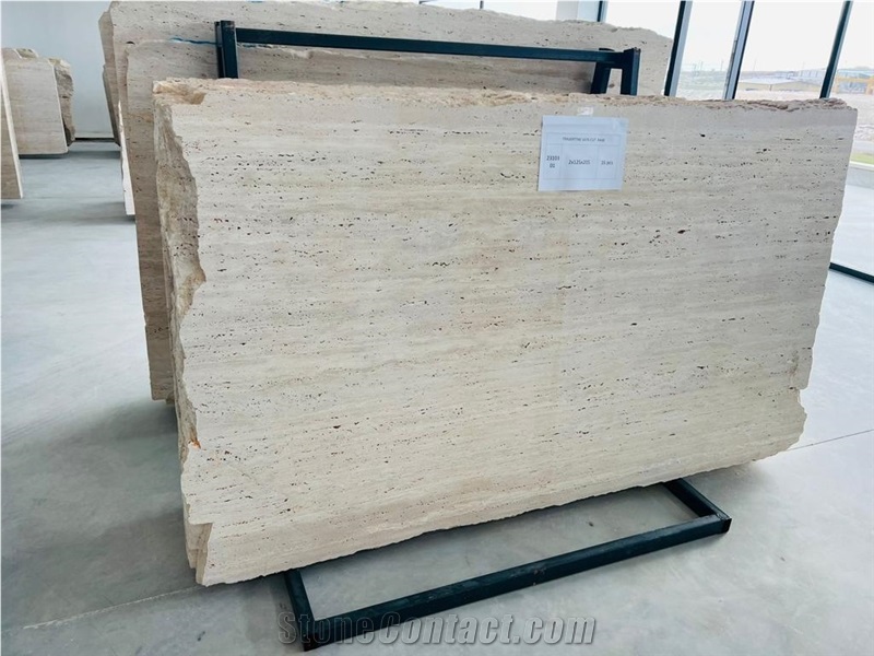 Classic Travertine Vein Cut Slabs