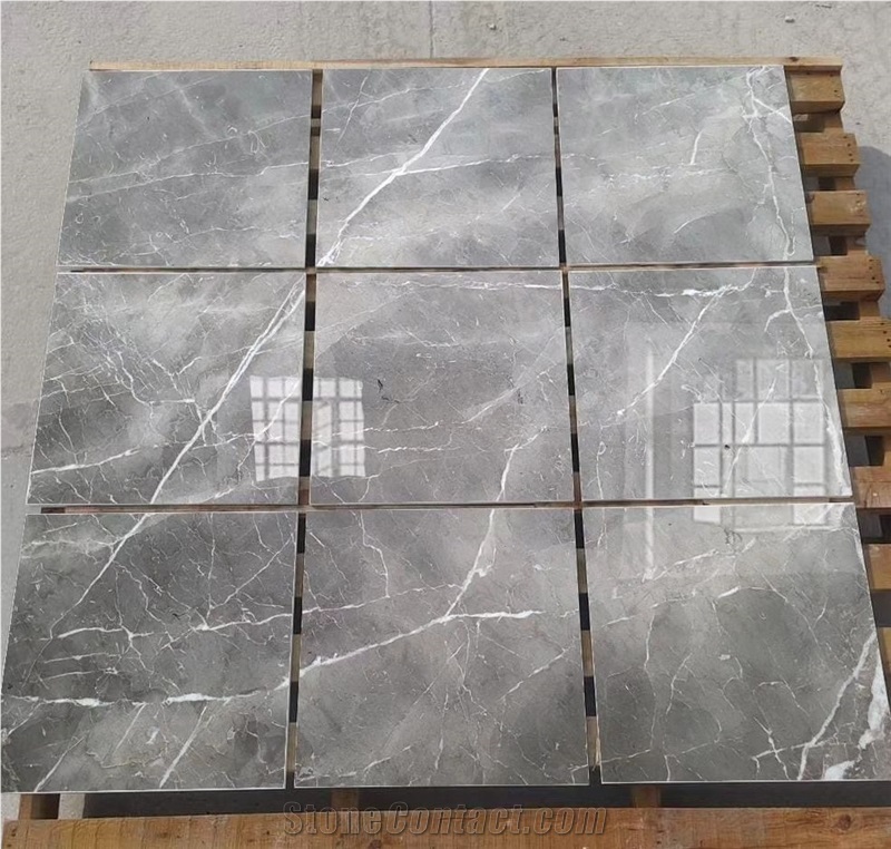 Spider Grey Marble Tiles