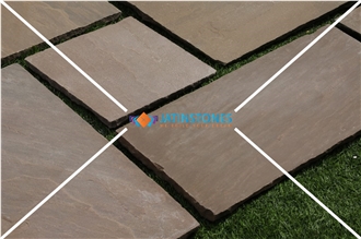 Autumn Brown Sandstone Tiles