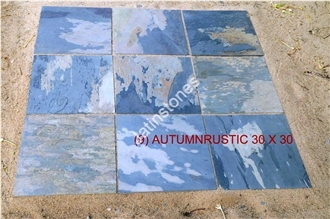 Autumn Rustic Slate Tiles & Slab