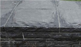 Black Basalt Wall Coping Stone, Pier Caps