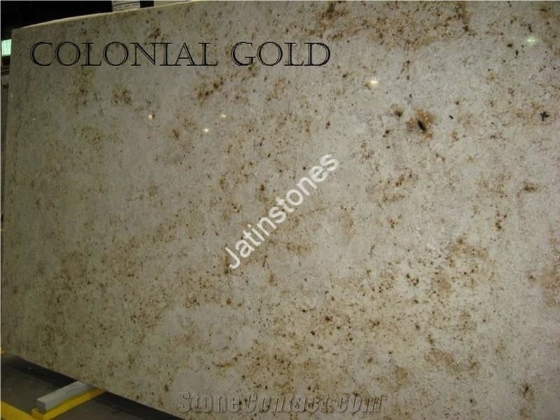 Colonial Gold Granite Slabs