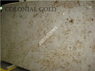 Colonial Gold Granite Slabs