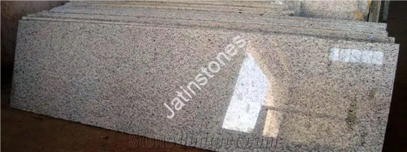 Coral Shade White Granite Slabs