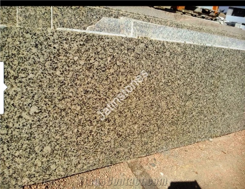 Crystal Yellow Granite Slabs