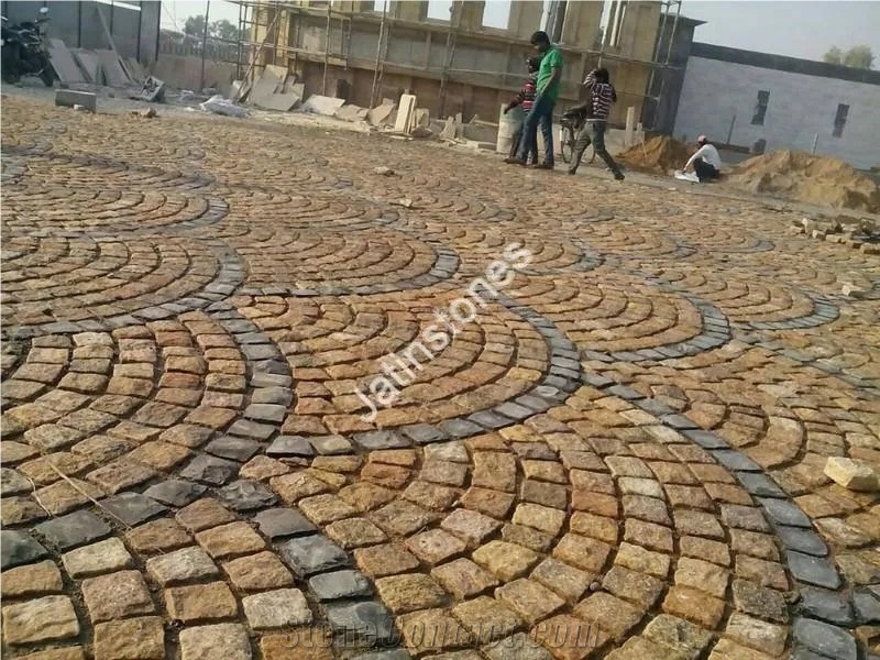 Granite Cobblestone, Pavers, Cubestone