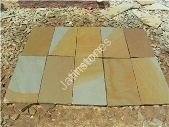 Indian Golden Beige Sandstone Slabs & Tile