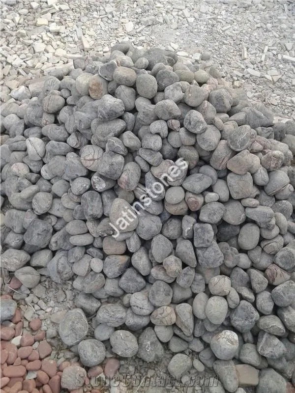 Indian Mixed River  Pebble Stone