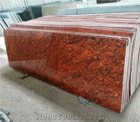 Multi Red Granite Slabs