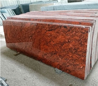 Multi Red Granite Slabs