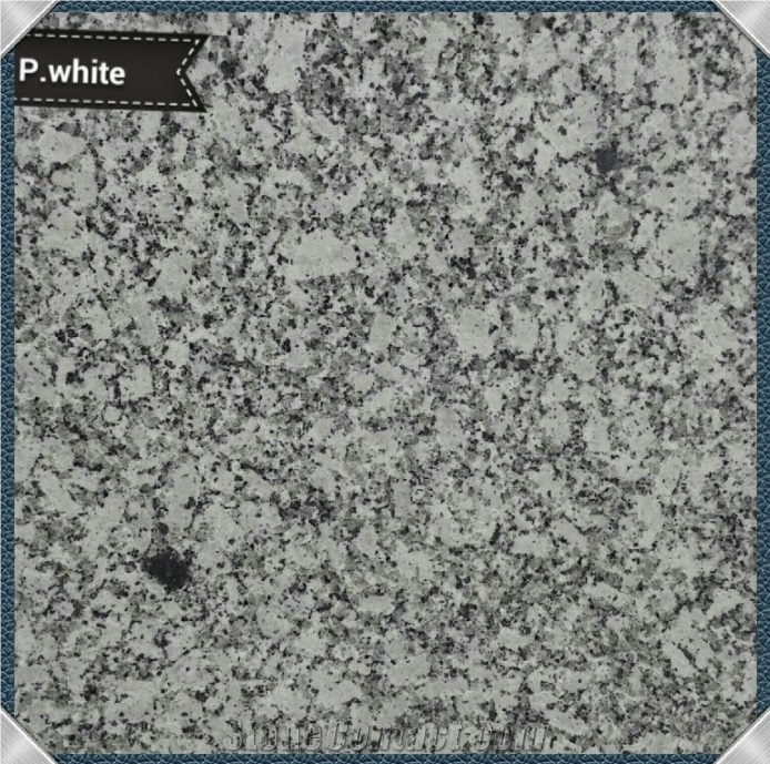 P White Granite Slabs & Tile