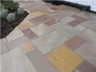 Rajblend Sandstone Tiles Slabs