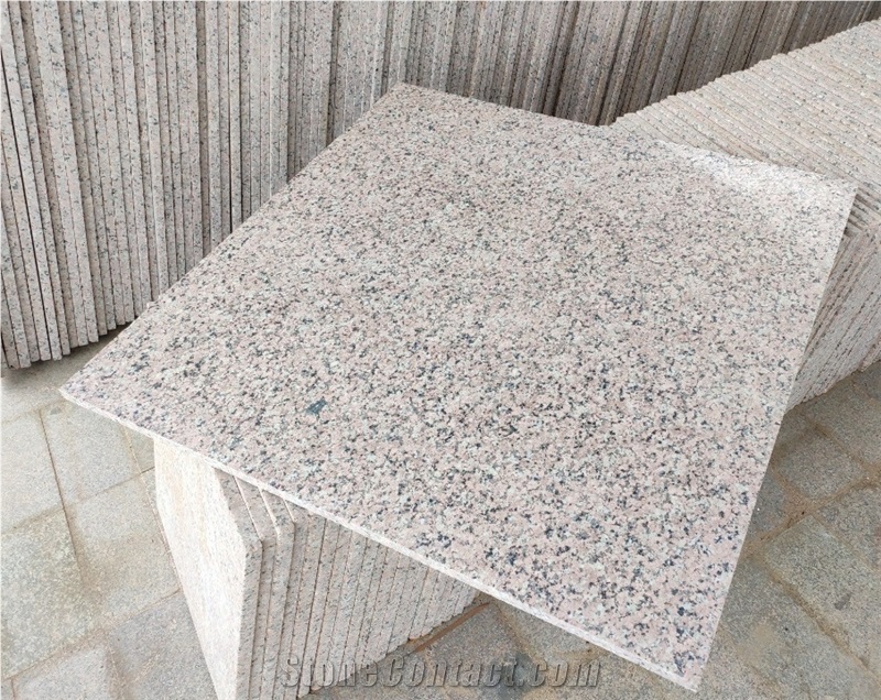 Rosy Pink Granite Slabs