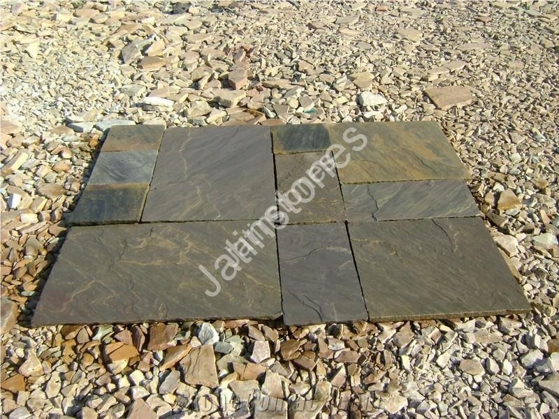 Sagar Black Sandstones Slabs & Tile