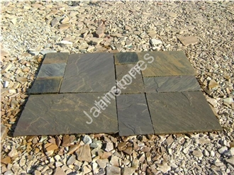 Sagar Black Sandstones Slabs & Tile