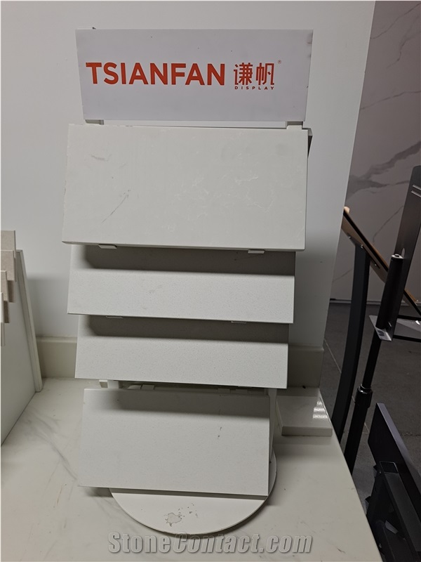 Acrylic Countertop Display Rack For Quartz, Marble