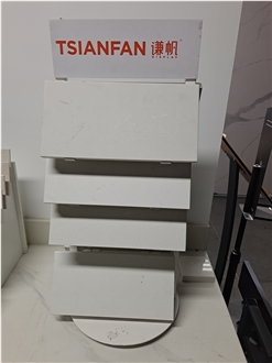 Acrylic Countertop Display Rack For Quartz, Marble