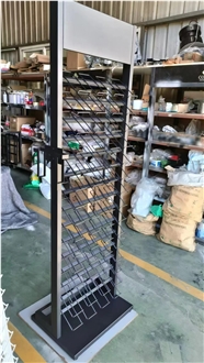 Quartz Stone Sample Display, Marketing Material