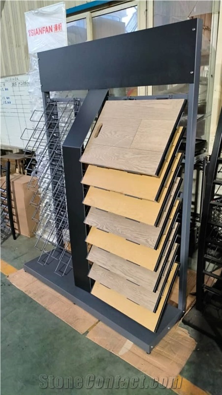 Waterfall Mdf Rack For Stone Sample, Choice For Showroom