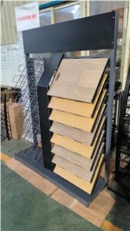 Waterfall Mdf Rack For Stone Sample, Choice For Showroom