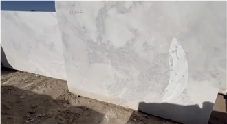 Namibia White Oyster Marble Blocks
