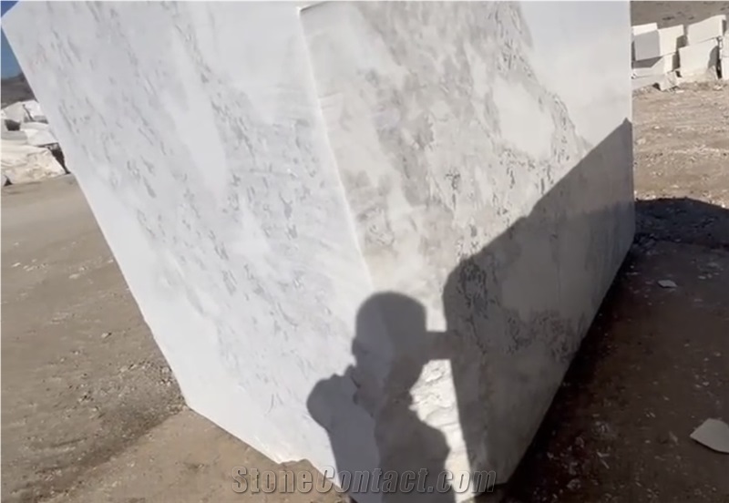 White Oyster Marble Blocks