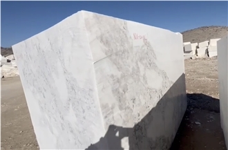 White Oyster Marble Blocks