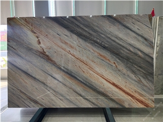 Aurora Blue Marble Slabs Tiles